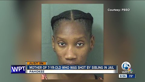 PBSO: 7-year-old shot by another child while playing with loaded gun in Pahokee, mother arrested