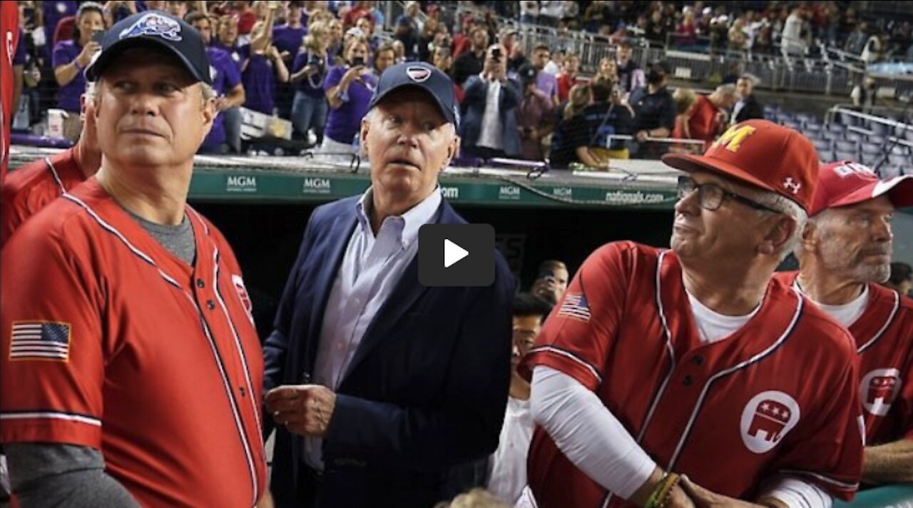 EPIC Joe Biden Boo-A-Thon At Nationals Stadium During Congressional Baseball Game!!!