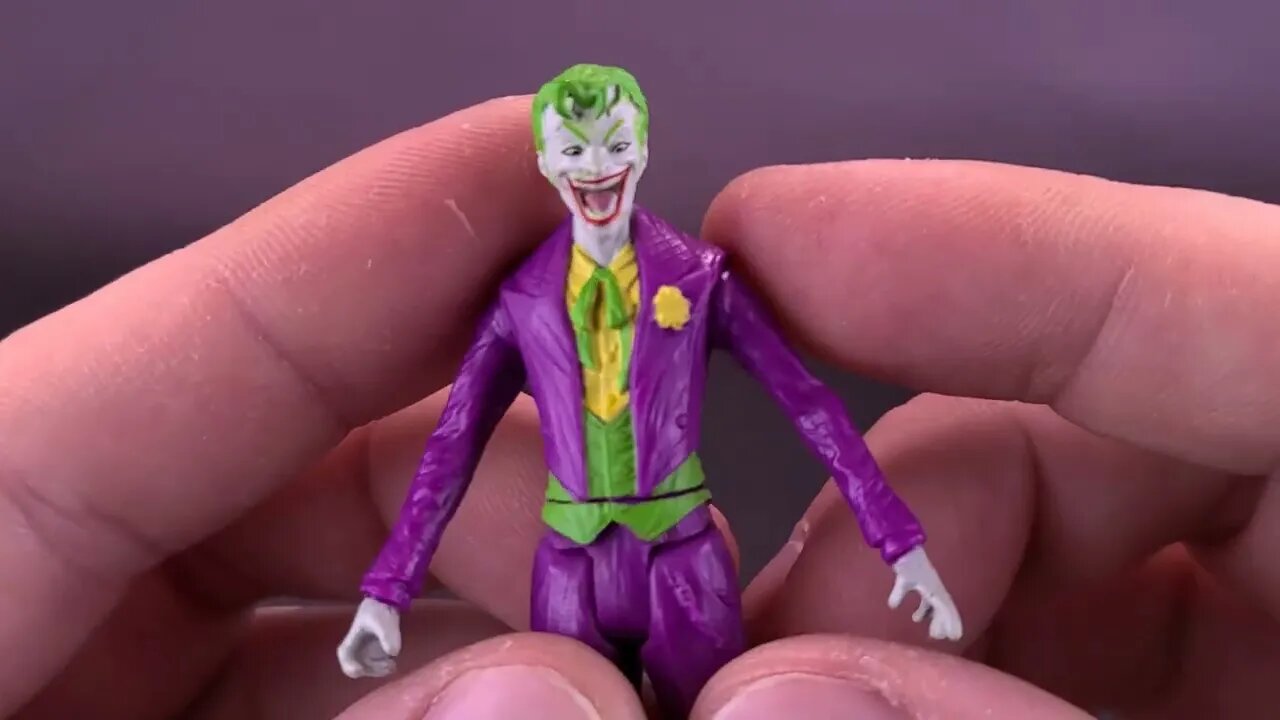 McFarlane Toys Page Punchers The Joker 3-Inch Action Figure with Comic Book @TheReviewSpot