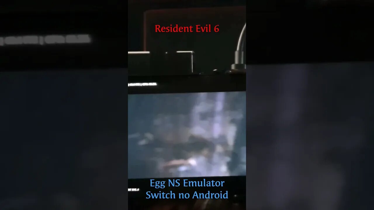 Que satisfação poder jogar Resident Evil 6 na palma da mão através desse emulador de Switch o Egg NS