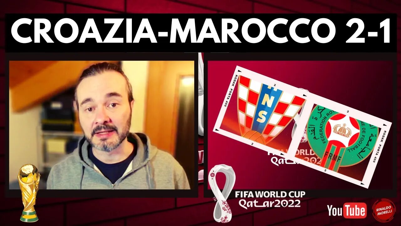 CROAZIA-MAROCCO 2-1, croati terzi ma marocchini vera rivelazione del mondiale Qatar 2022