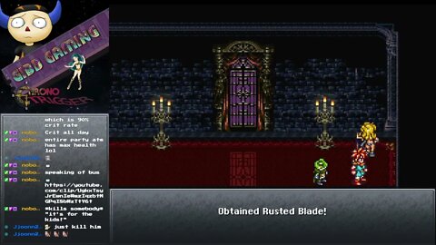 Chrono Trigger - Crono calmly walks over to attack