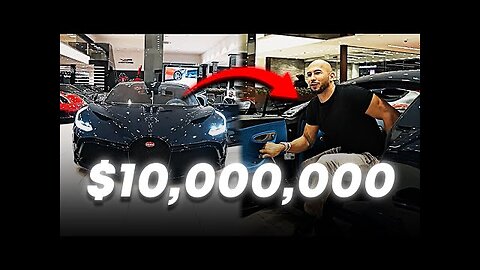 Andrew Tate buys a Buggati DIVO