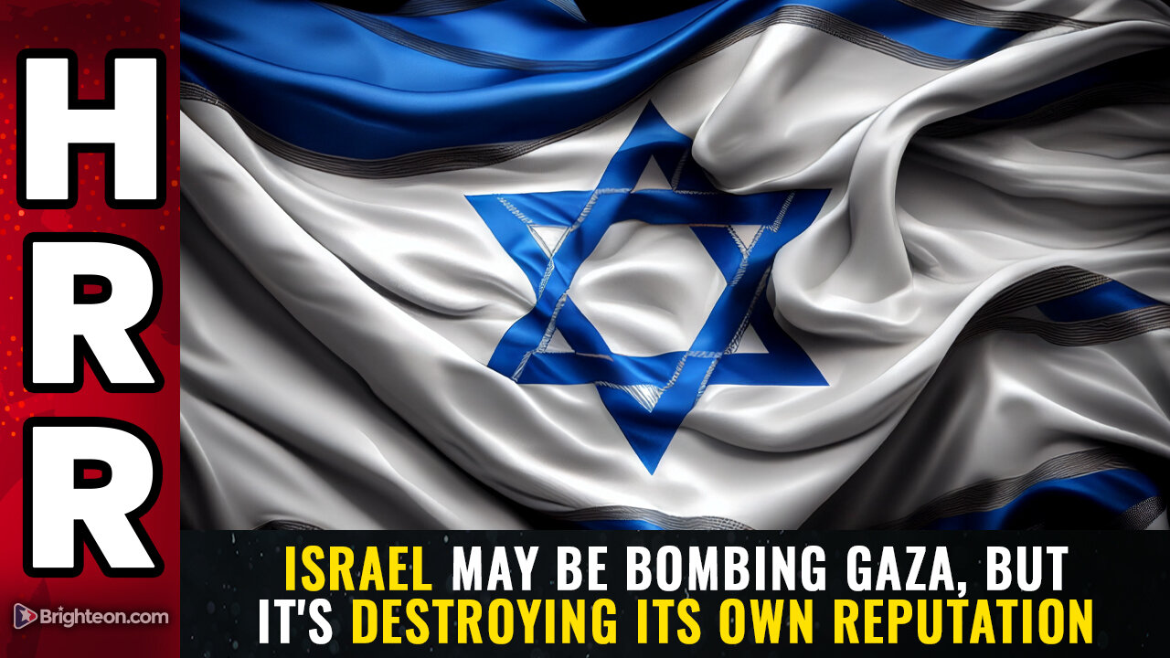 Israel may be BOMBING Gaza, but it's DESTROYING its own reputation