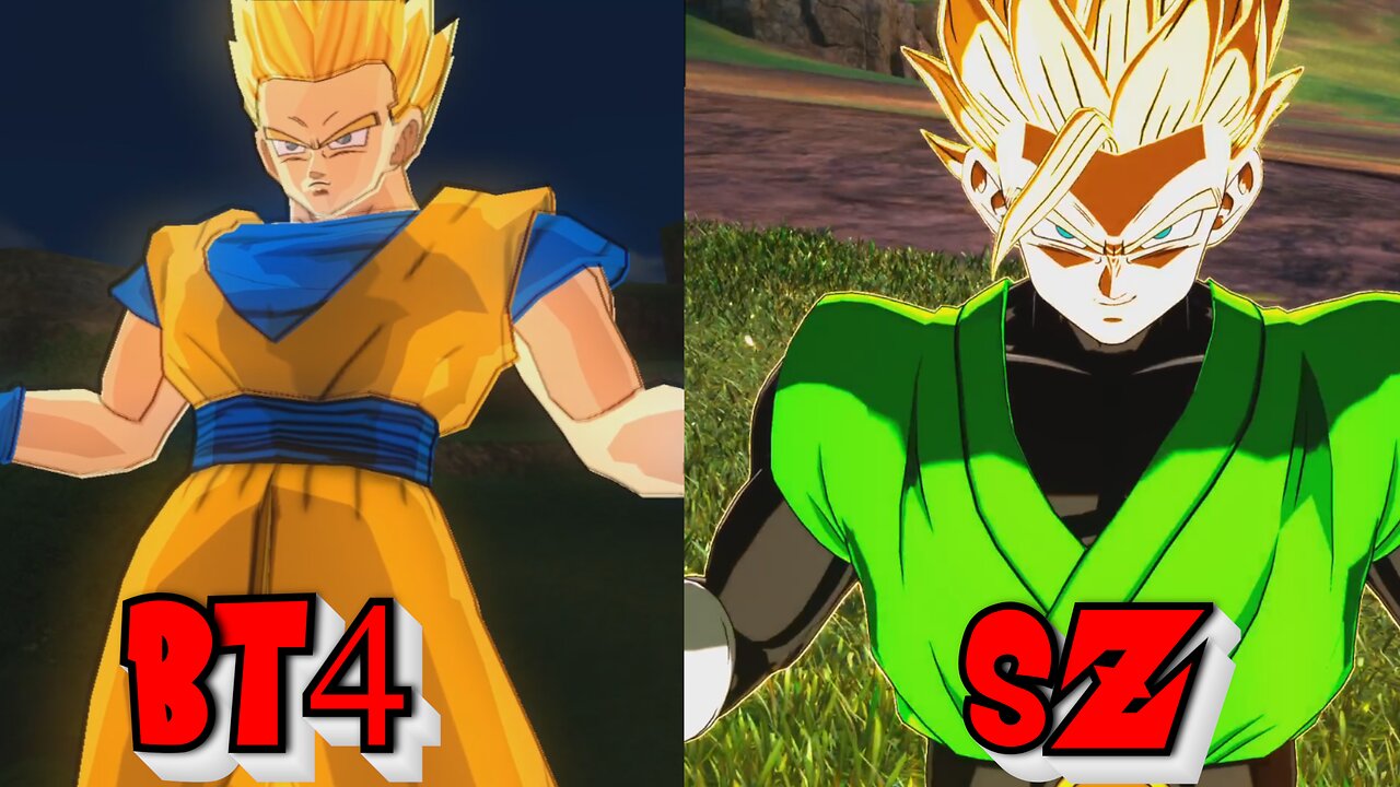 Gohan(Buu Saga) Dragon Ball Sparking Zero VS Budokai Tenkaichi 4
