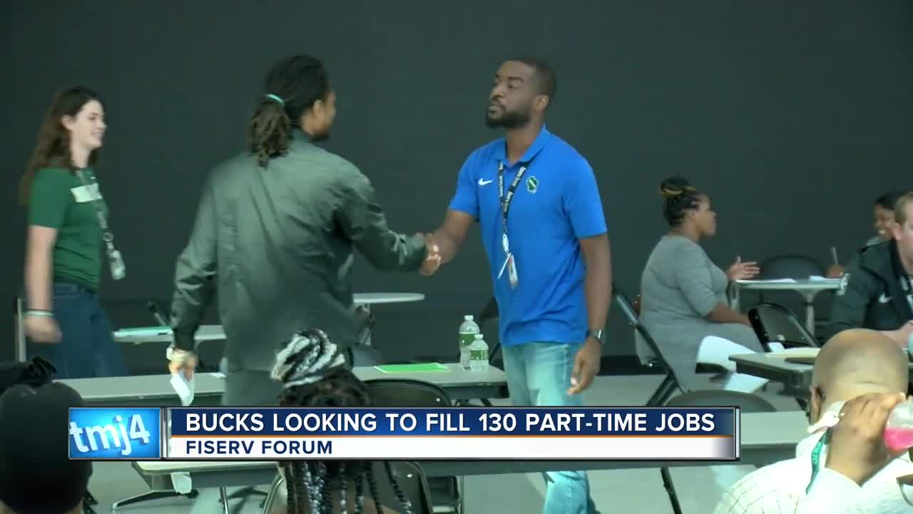 Fiserv Forum hosts job fair ahead of the 2019-20 season