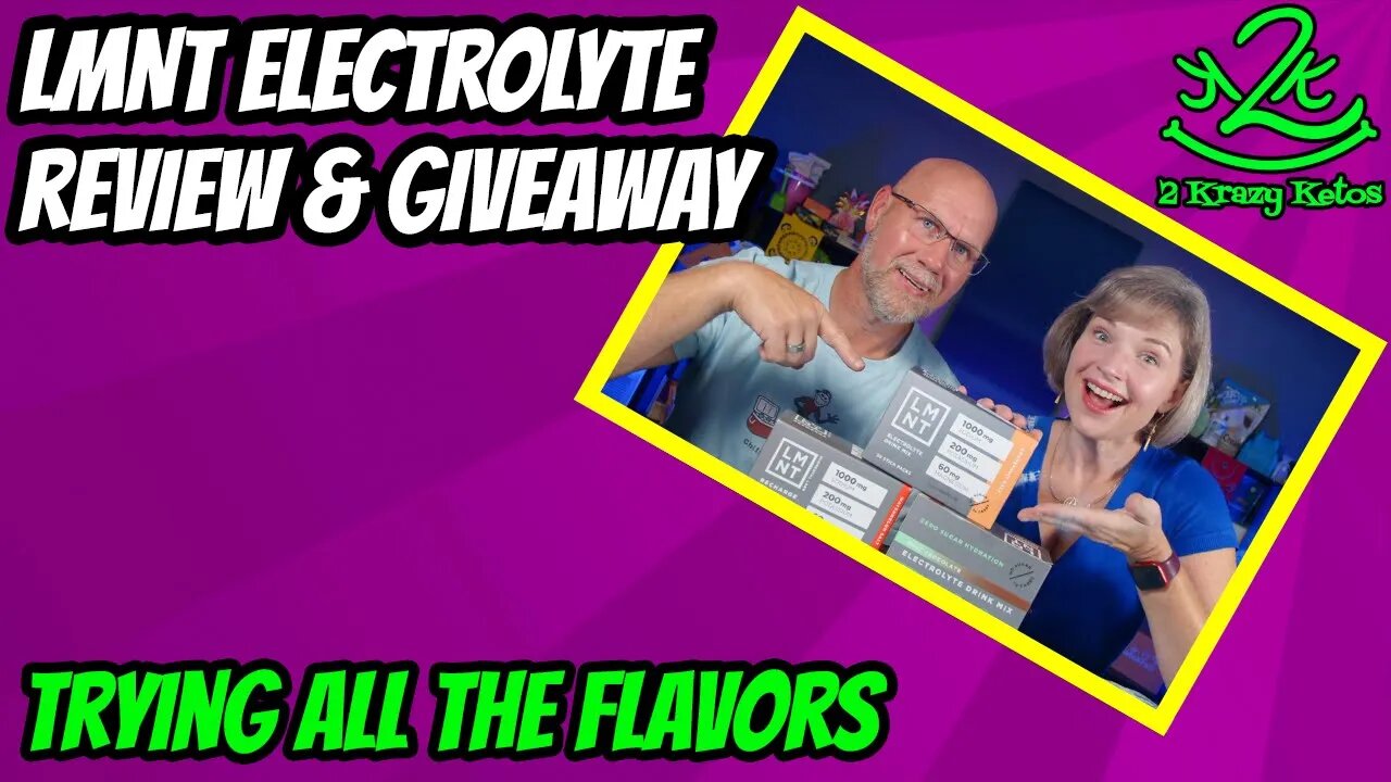 Trying all the flavors from LMNT | LMNT electrolyte review & giveaway