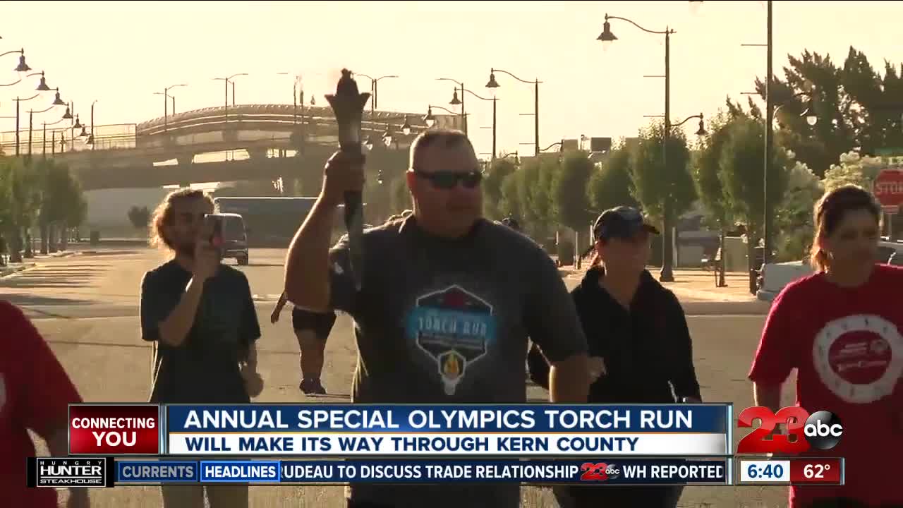 Annual Special Olympics Torch Run