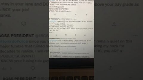 Twitter msgs to Welfare Recipients