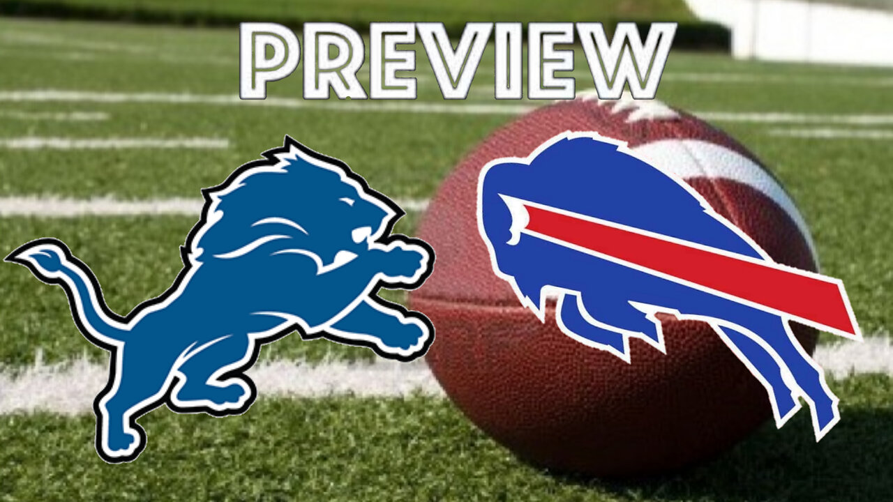 Buffalo Bills @ Detroit Lions preview. December 15, 2024. Get this win. Give them their 2nd loss.