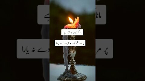 urdu sad poetry#shorts #status