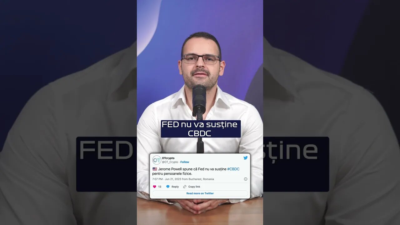 Ce zice FED despre crypto?