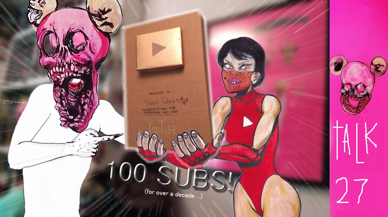 NOBODY knew how to get this Youtube playbutton for over TEN YEARS! - I talk 27
