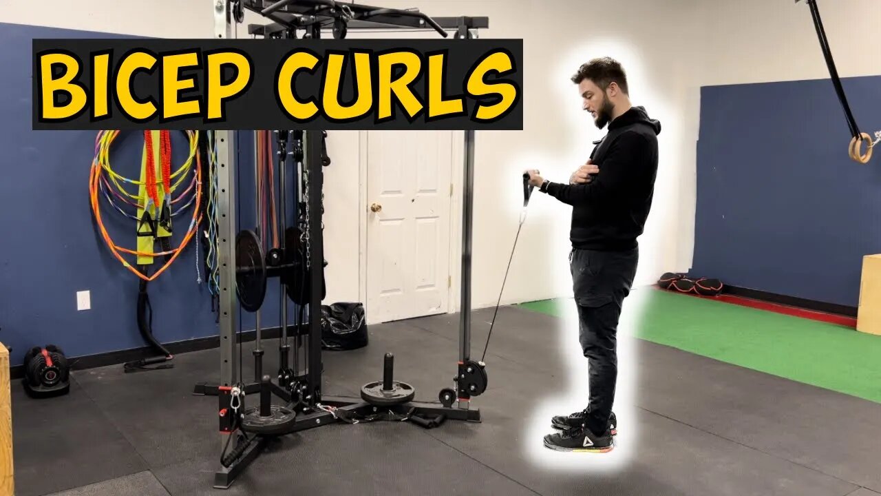 How to do the Cable Bicep Curl with Proper Form