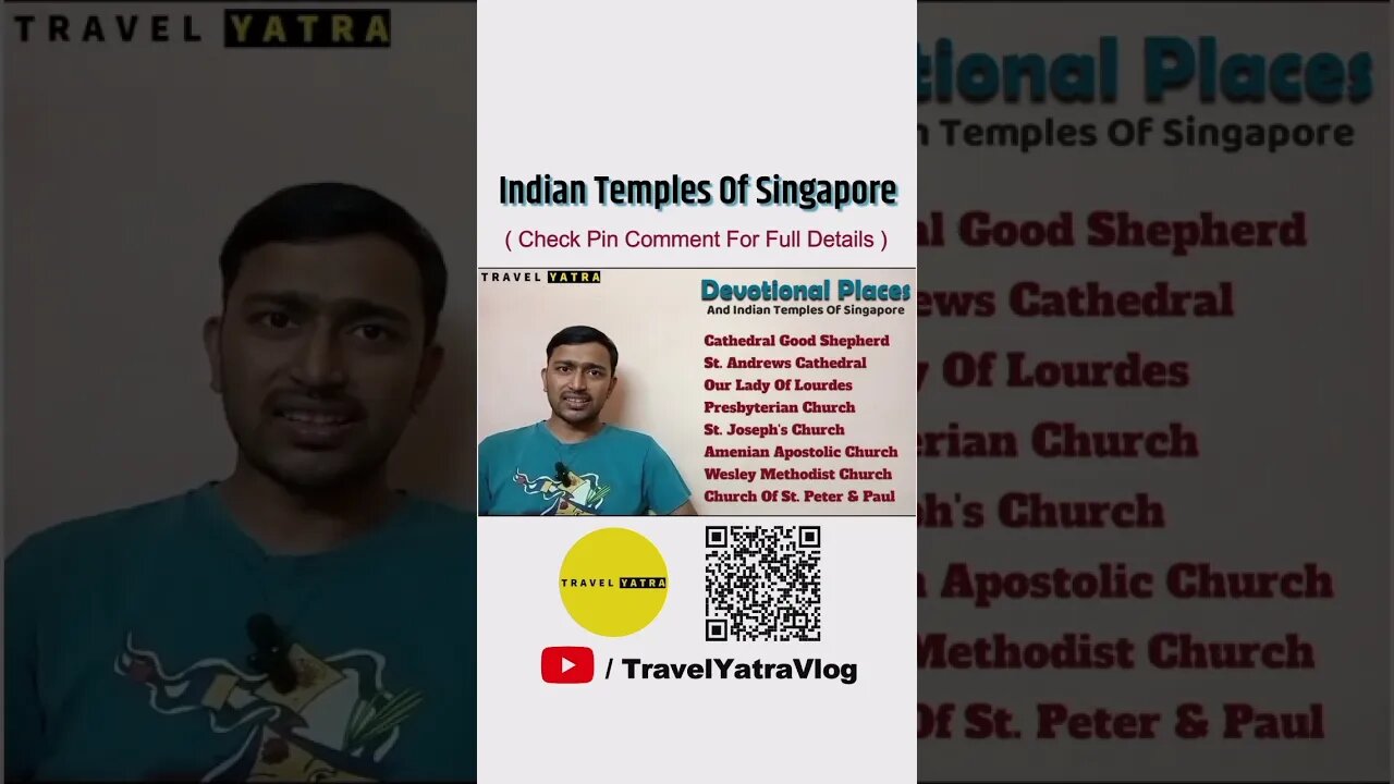 Indian Temples, Mosques, Churches, Gurdwaras In #singapore #devotionaltour #shorts #travelyatra