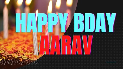 Happy Birthday to Aarav - Birthday Wish From Birthday Bash