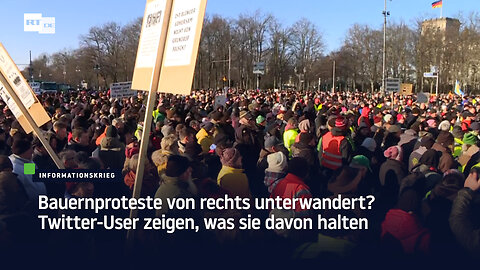 Bauernproteste von rechts unterwandert? Twitter-User zeigen, was sie davon halten