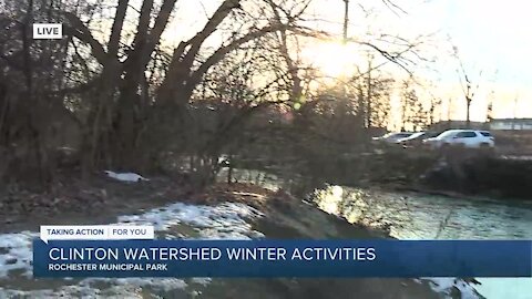 Clinton Watershed winter activities