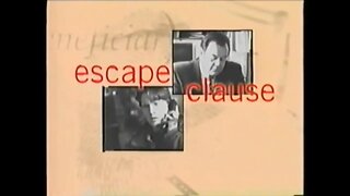 ESCAPE CLAUSE (1996) Trailer [#VHSRIP #escapeclause #escapeclauseVHS]