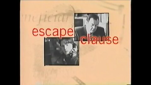ESCAPE CLAUSE (1996) Trailer [#VHSRIP #escapeclause #escapeclauseVHS]