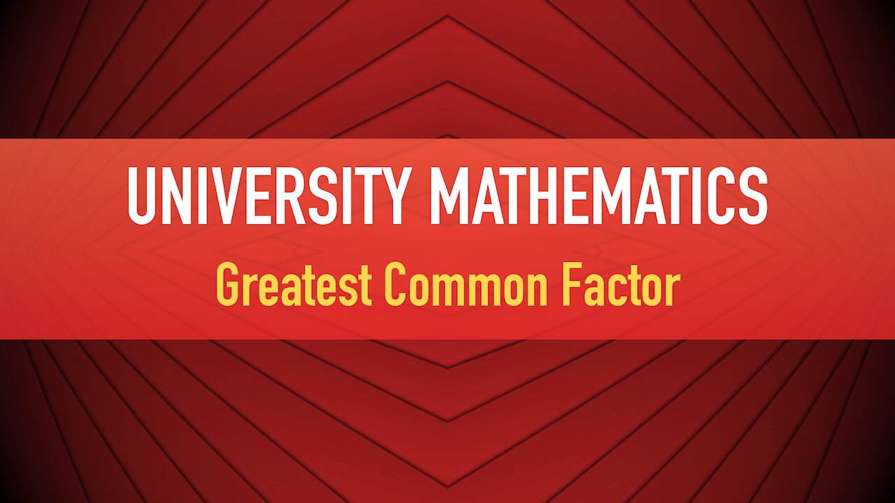 2-7 Greatest Common Factor (Explained in spanish)