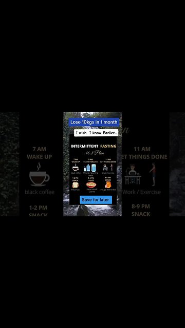 Lose 10 kgs in 1 Month Intermittent Fasting | How To Do Fasting Diet For Weight Loss #shorts