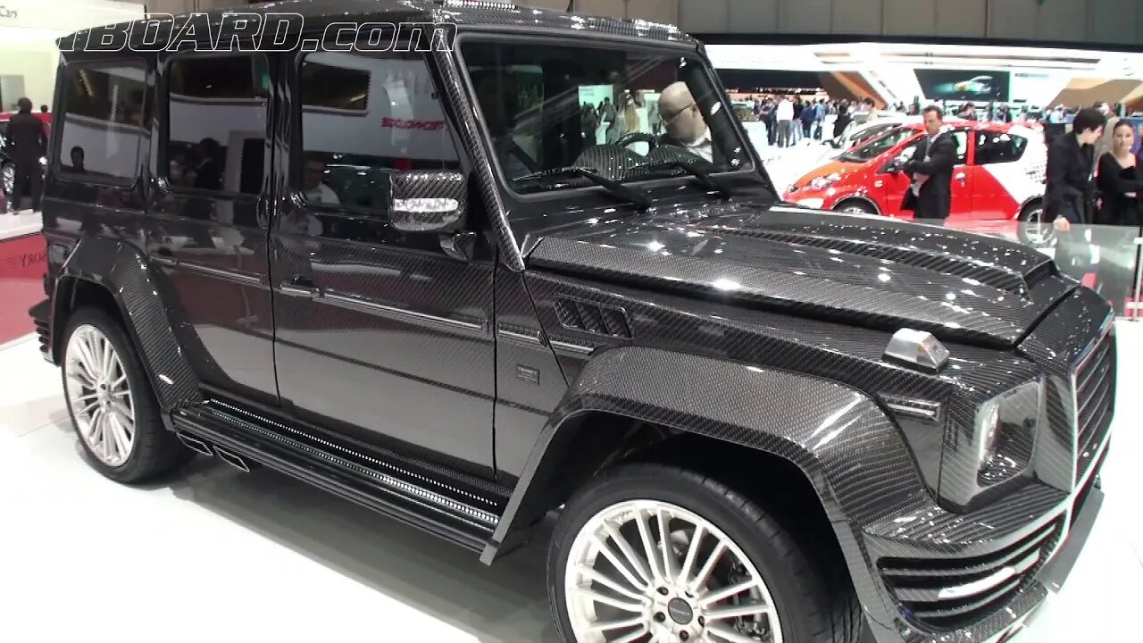 SLR powered Mercedes G-Wagen full carbon by Mansory. So wrong its right!