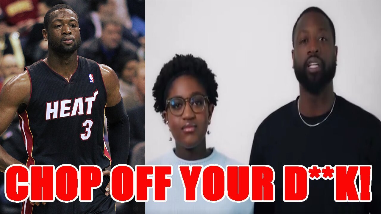 Dwyane Wade DESTROYED for launching support group to CASTRATE Black Children into being TRANS!