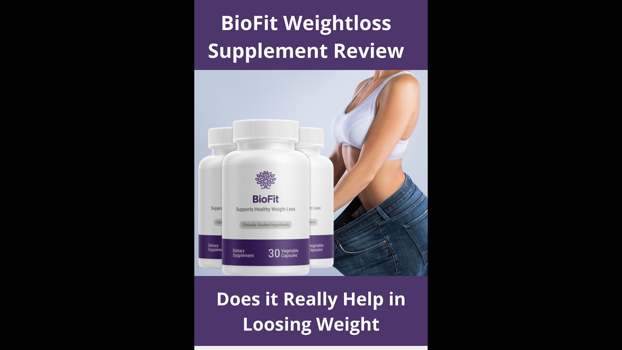 BioFit weight loss review USA: Real Weight Loss Results