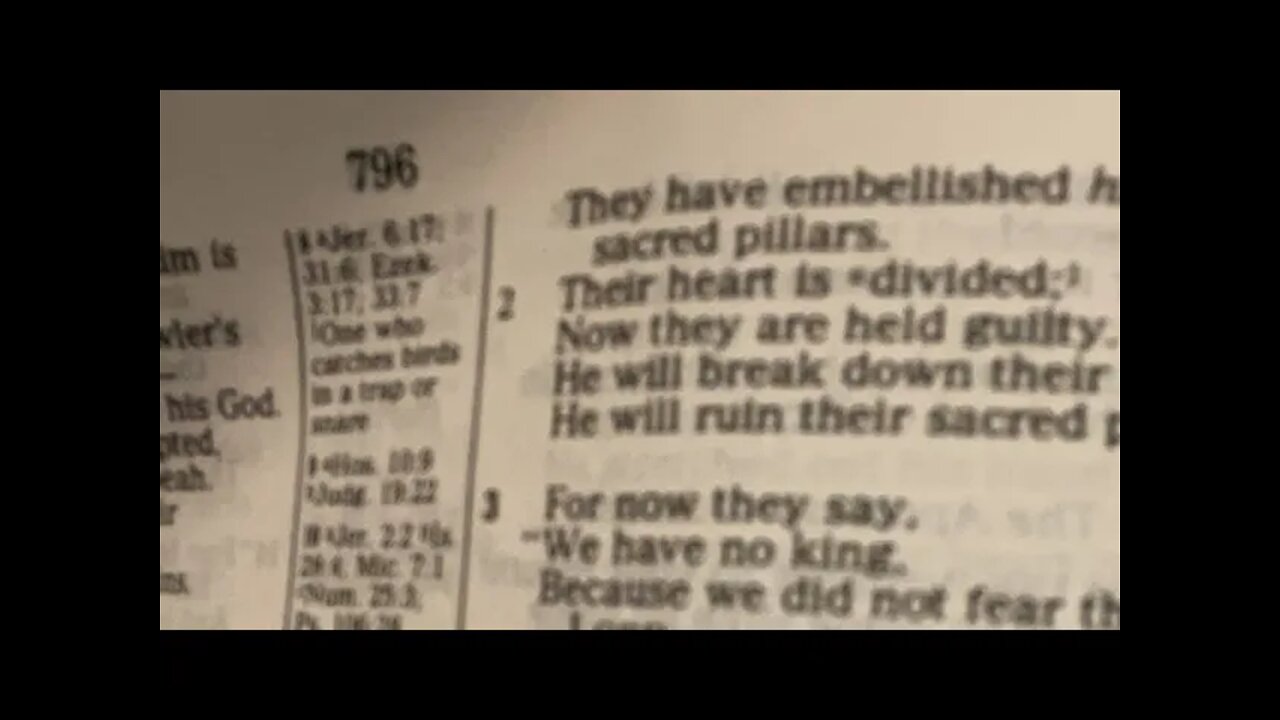 Hosea 10:1-8