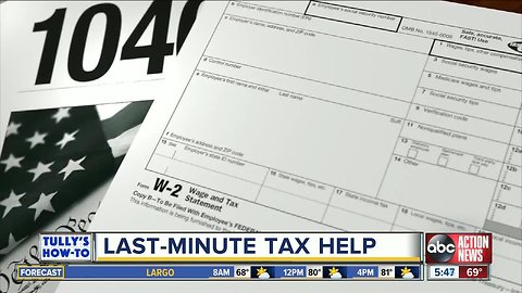 Find last minute tips to do your taxes