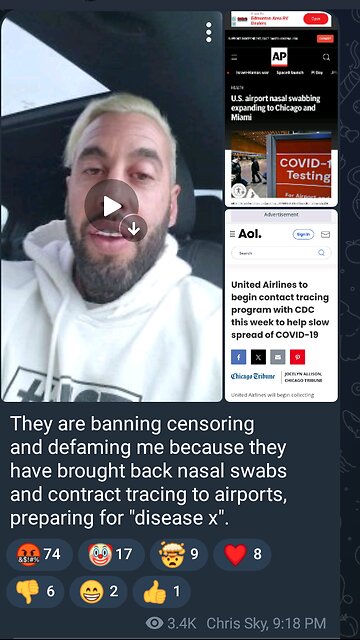 Chris Sky talks about how Restrictions are Back