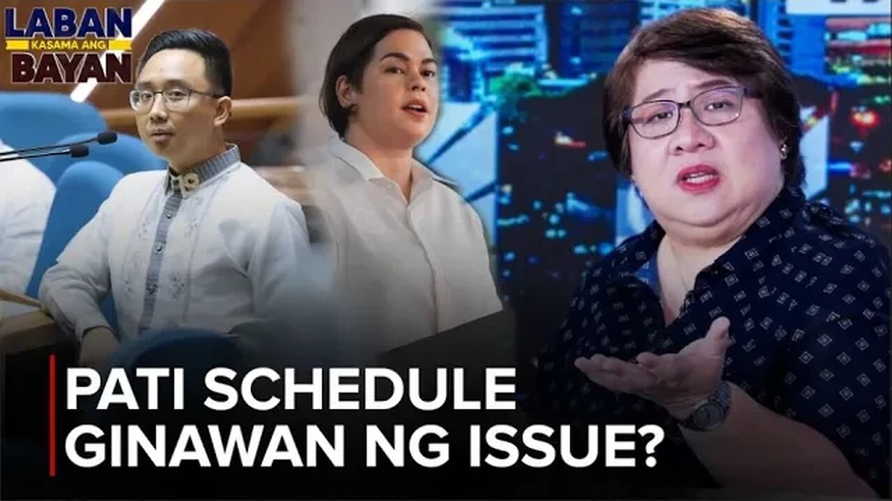 Prof. Tiquia kay Raoul Manuel: Pati ba naman schedule ng bise presidente gagawan mo ng issue?