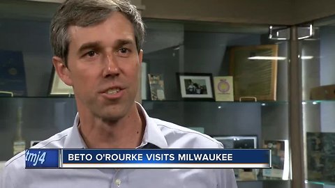 Beto O'Rourke visits Milwaukee four days after announcing presidential bid