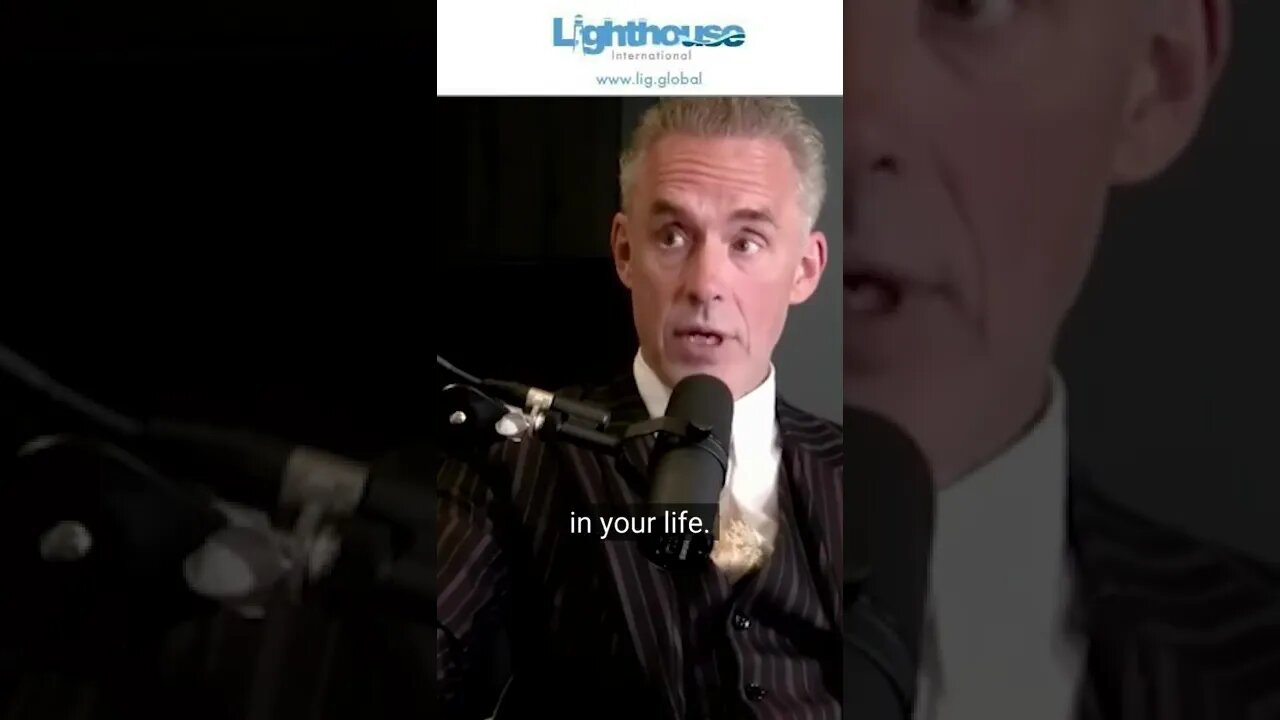 Jordan Peterson: Decide on your vision for your life - Lighthouse International Group #shorts