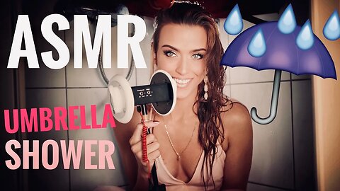 ASMR Gina Carla ❤️ Shower Rain Drops 🚿 Umbrella! #Ultimative ASMR