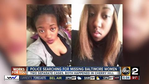 Still no answers in cases of three missing women in Baltimore