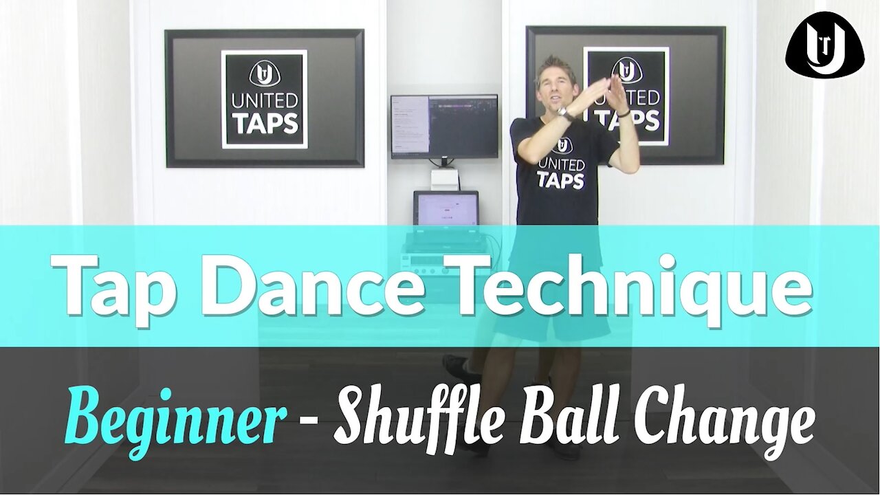 Shuffle Ball Change - 1 Minute of Tap Technique