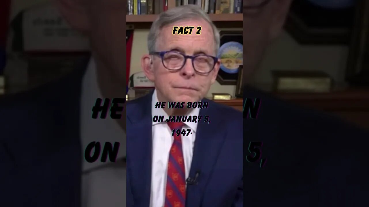 Facts about Mike DeWine