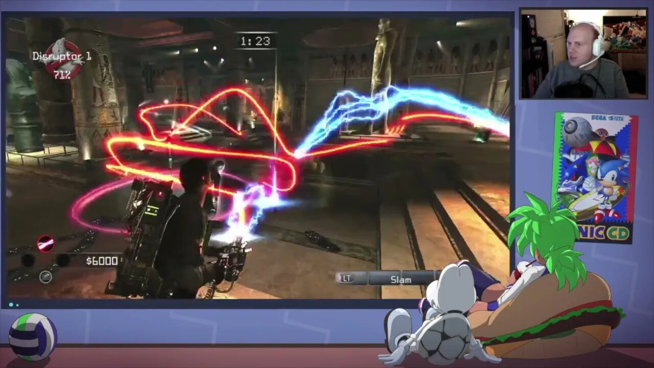 History Comes to life, and attacks you. (Ghostbusters TVG 2 Player Ranked)
