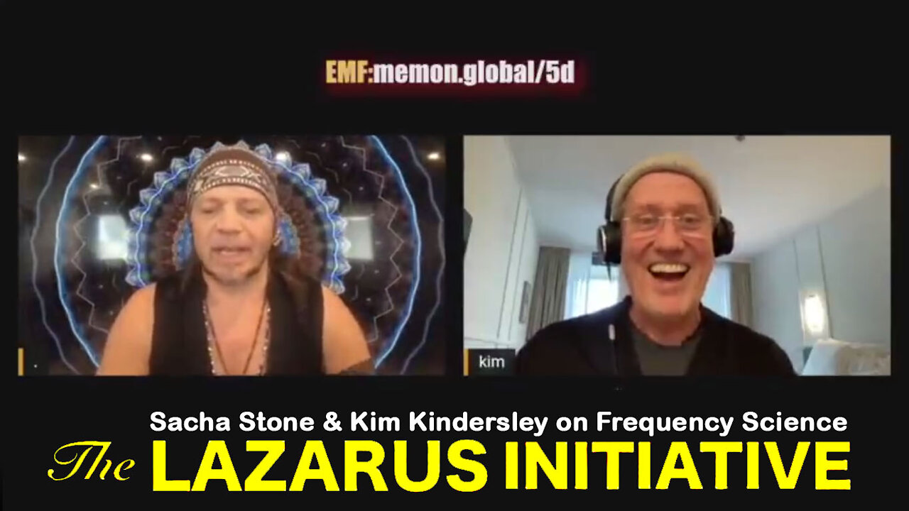 SACHA STONE & KIM KINDERSLEY ON FREQUENCY SCIENCE
