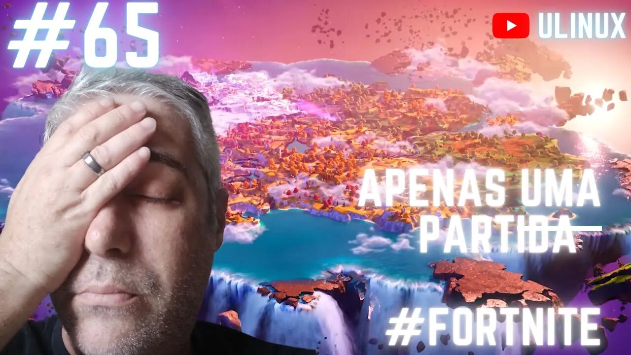 Apenas uma partida de Fortnite