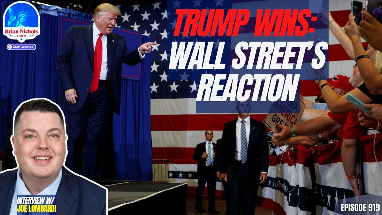 TRUMP WINS | How Wall Street Will React To Trump's 2024 Victory