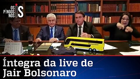 Íntegra da live de Jair Bolsonaro de 22/10/20