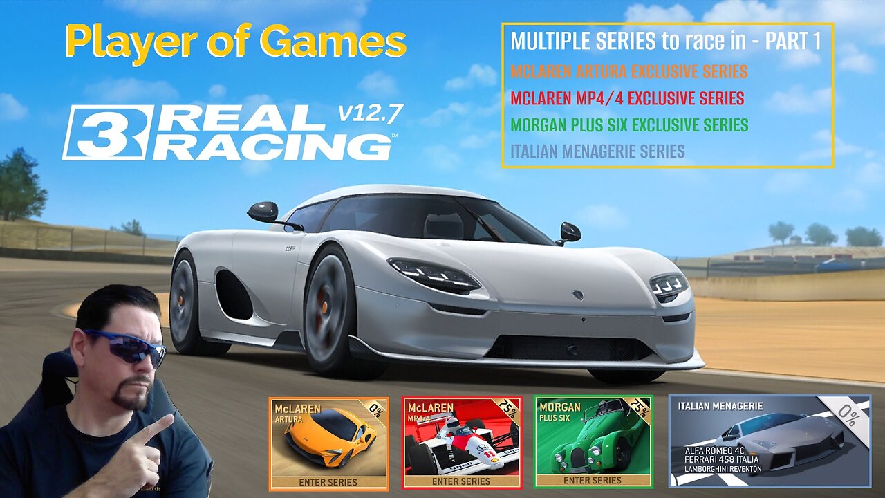 Player of Games: Real Racing 3 Update 12.7: MULTIPLE SERIES to race in - PART 1