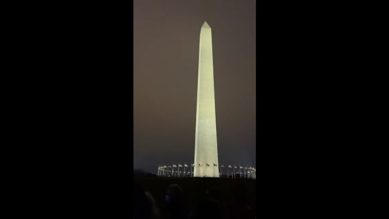 January 6th Washington DC - 6:00AM walking the line to enter the ellipse. 2 miles long