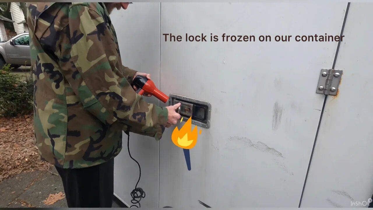 The locks are frozen