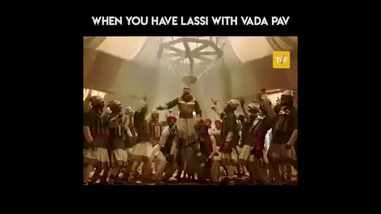 Vada Pav with lassi