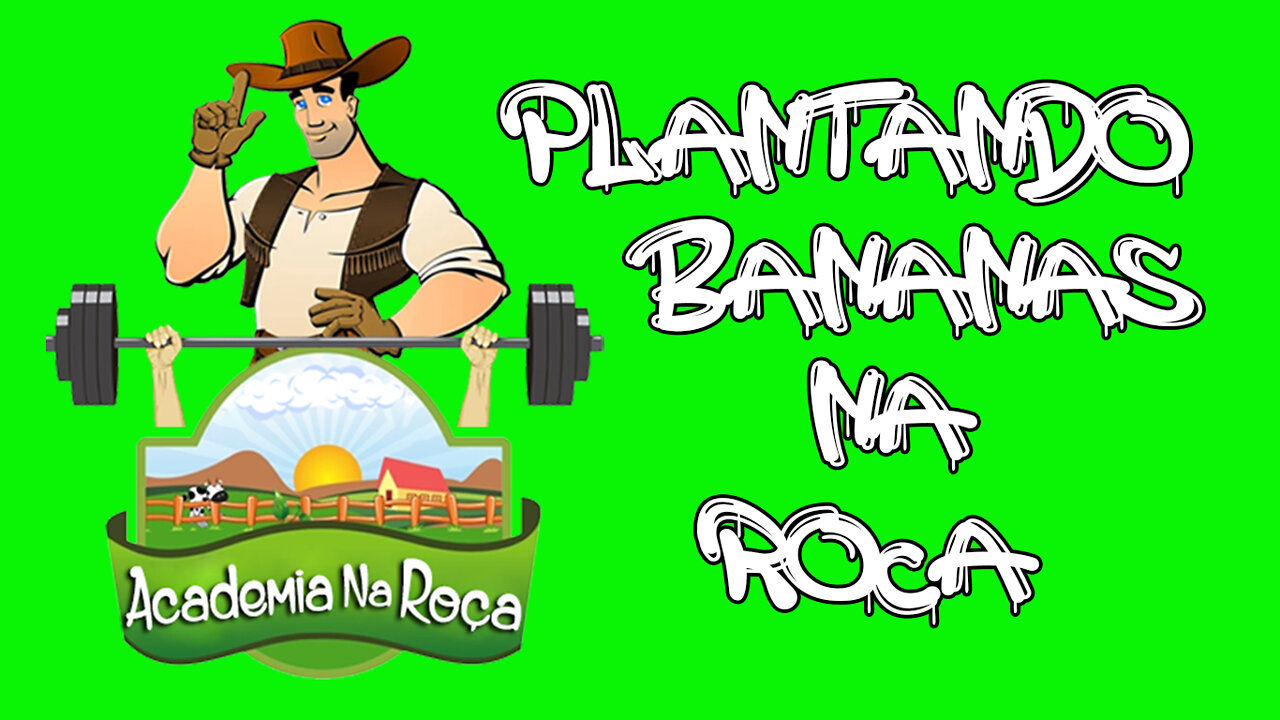 👨‍🌾 Academia na Roça - Episódio: 10 - Plantando Bananas na Roça Descubra o Segredo ( Você já Viu ? )