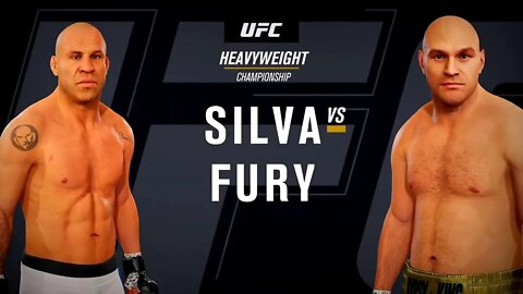 EA Sports UFC 4 Gameplay Tyson Fury vs Wanderlei Silva